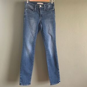 Athleta women's mid rise dark wash sculptek jeans size 2